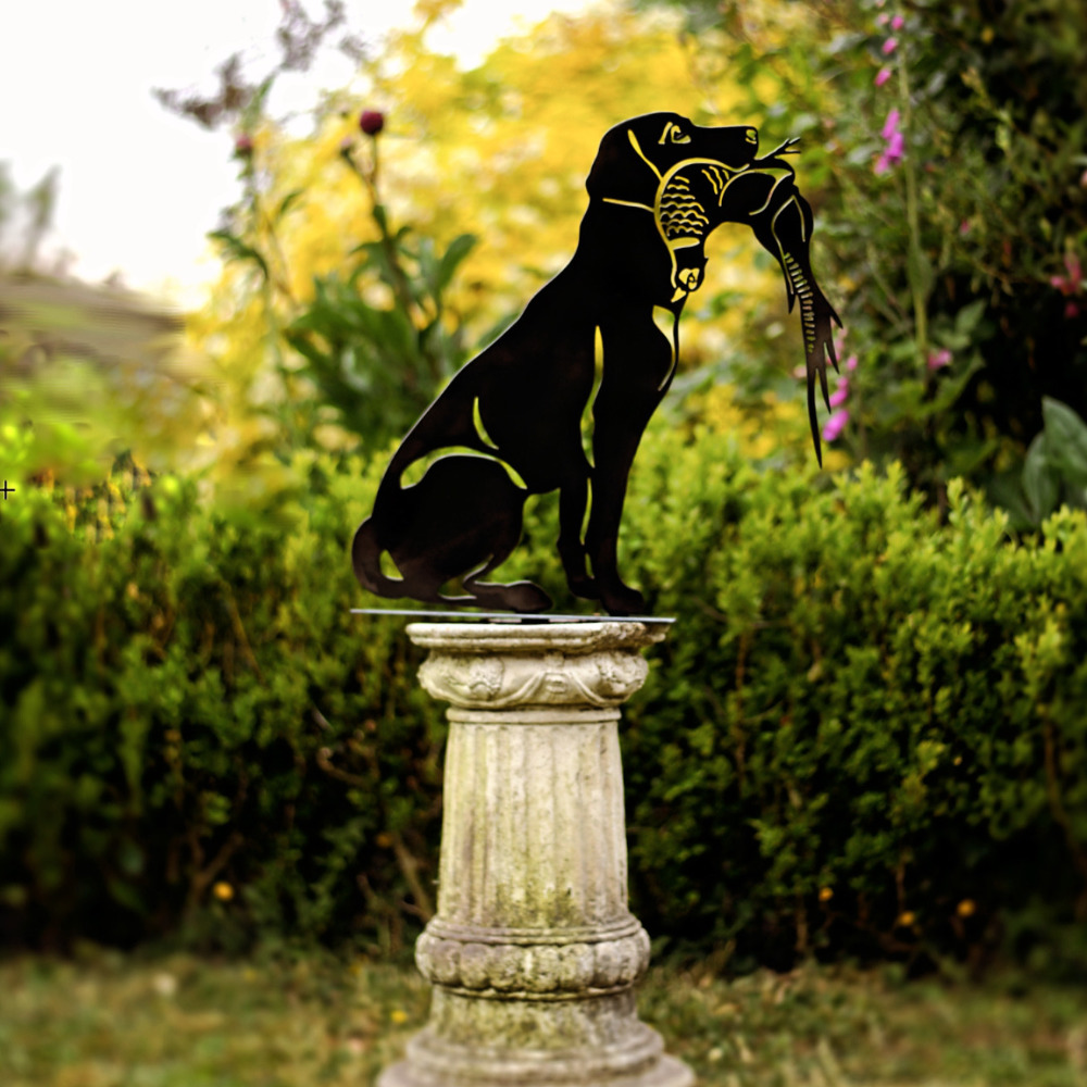 Freestanding dog & bird - Image 2
