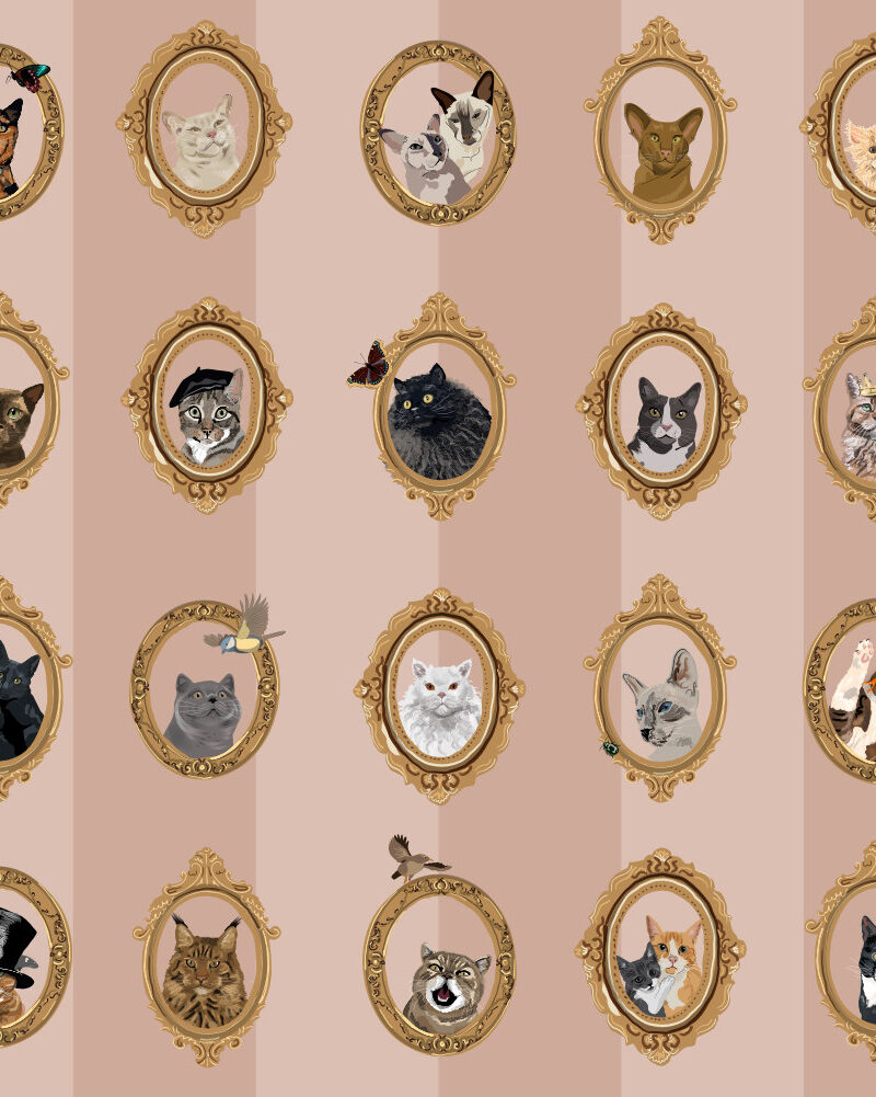 Mewseum of Fine Cats Wallpaper
