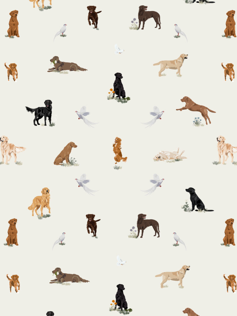 The retrievers of Joy Wallpaper
