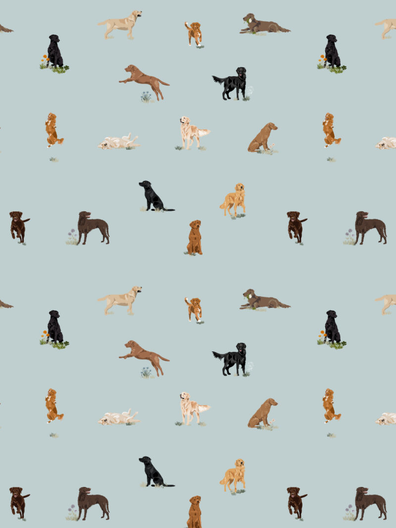 The retrievers of Joy Wallpaper