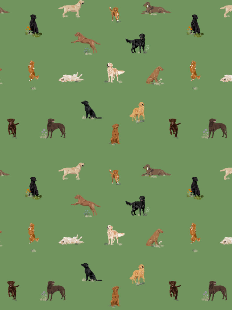 The retrievers of Joy Wallpaper USA Clients