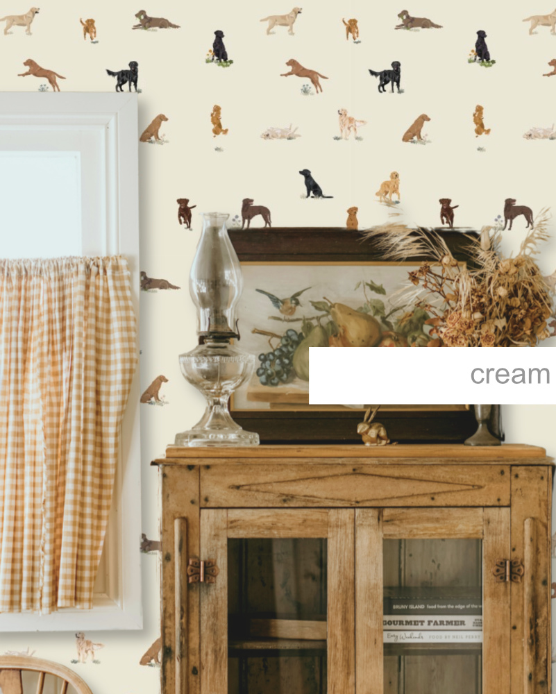 The retrievers of Joy no.2 Bespoke Wallpaper - Image 7