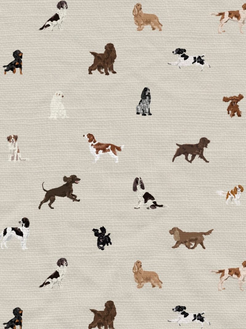 Just Spaniels Fabric
